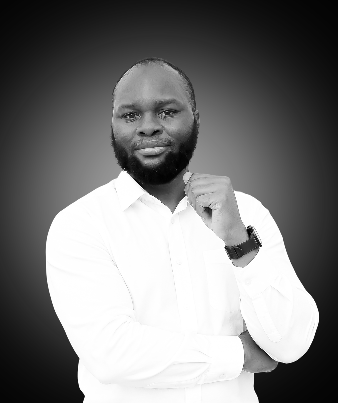 Portrait of Anthony Oboh
